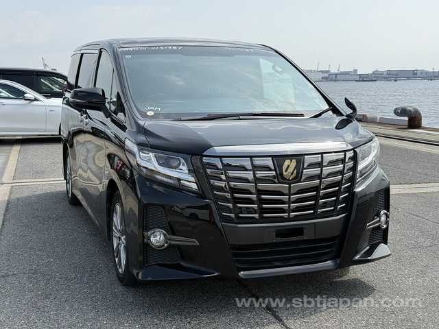2017 TOYOTA ALPHARD S A PKG TYPE BLACK