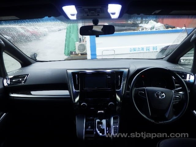 2016 TOYOTA ALPHARD S A PKG TYPE BLACK