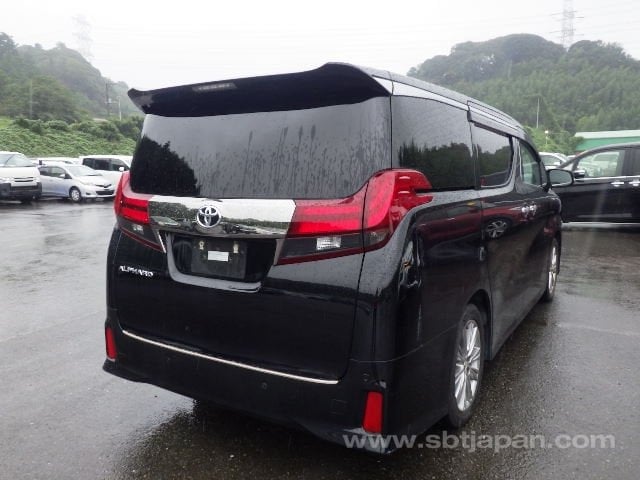 2016 TOYOTA ALPHARD S A PKG TYPE BLACK