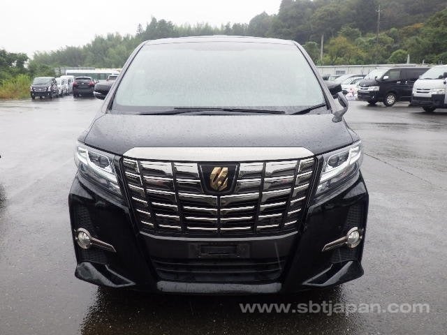 2016 TOYOTA ALPHARD S A PKG TYPE BLACK