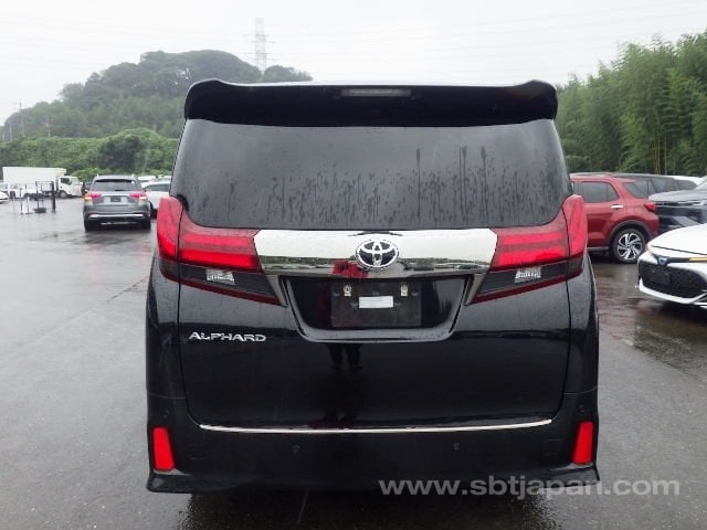2016 TOYOTA ALPHARD S A PKG TYPE BLACK