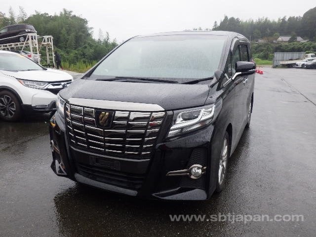 2016 TOYOTA ALPHARD S A PKG TYPE BLACK