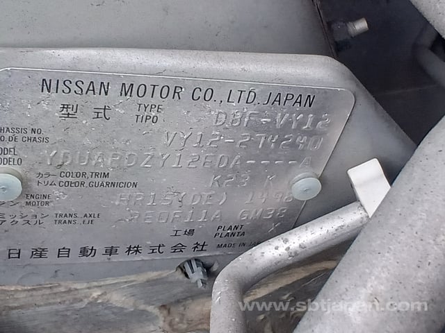 2019 NISSAN NV150 AD VE EMERGENCY BRAKE