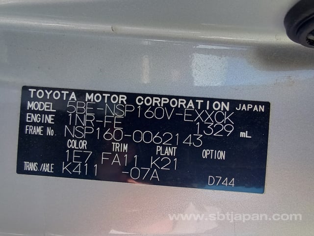 2021 TOYOTA PROBOX VAN DX COMFORT