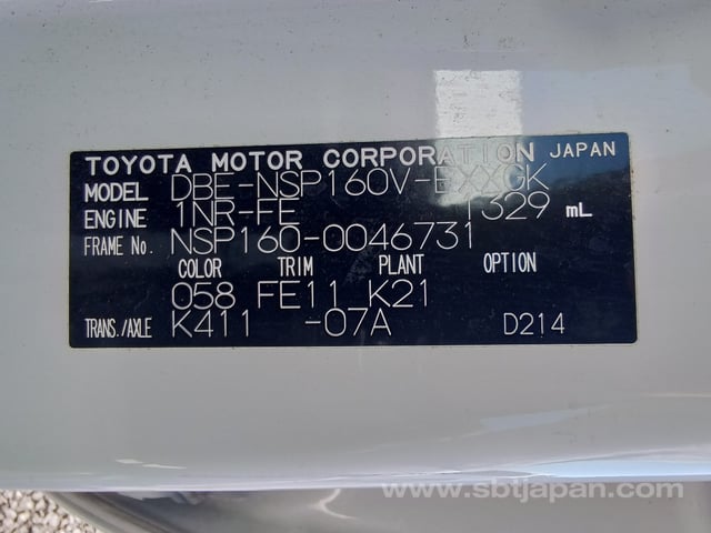 2019 TOYOTA PROBOX VAN GL