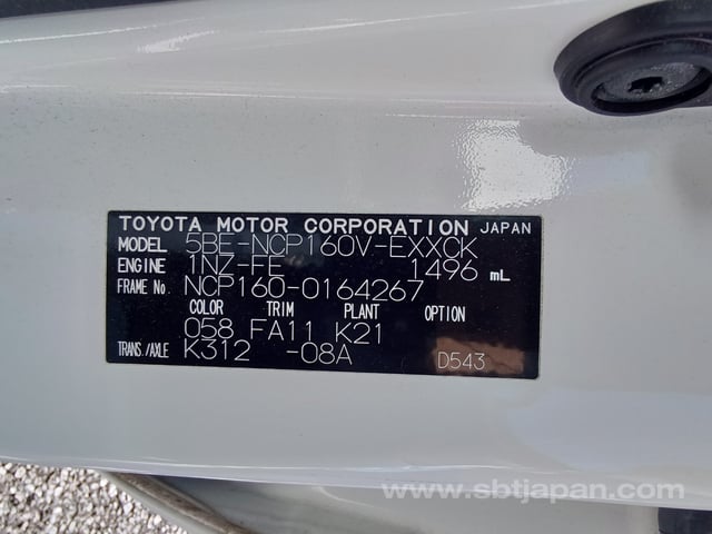 2021 TOYOTA PROBOX VAN DX COMFORT