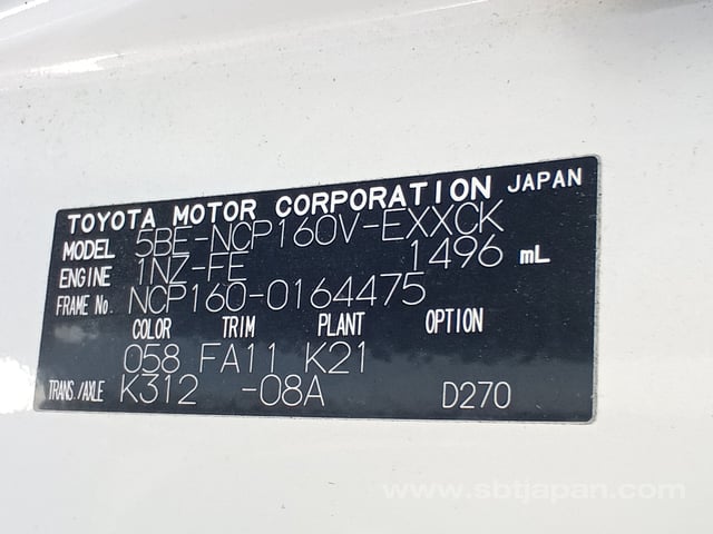2021 TOYOTA PROBOX VAN DX COMFORT