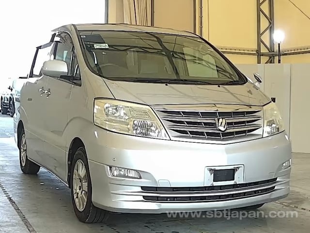 Import used TOYOTA ALPHARD 2005 for sale - SBT Global Car exporters
