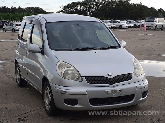 Import used TOYOTA FUNCARGO 2005 for sale - SBT Global Car exporters